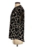 Cynthia Steffe 100% Polyester Animal Print Black Short Sleeve Blouse Size S - photo 5