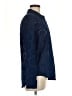 On 34th 100% Cotton Polka Dots Blue Long Sleeve Blouse Size M - photo 4