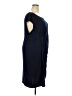 Connected Apparel Solid Blue Cocktail Dress Size 24W - photo 4