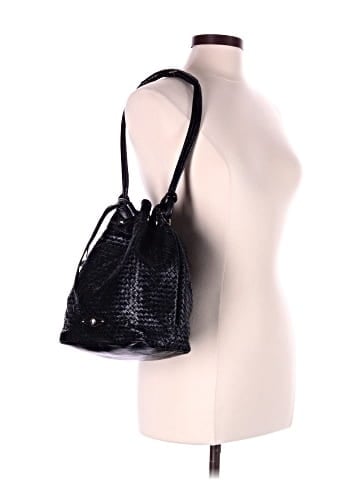 Elliott Lucca Leather Bucket Bag (view 2)