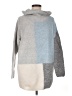 Reserved Color Block Gray Turtleneck Sweater Size M - photo 1