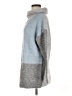 Reserved Color Block Gray Turtleneck Sweater Size M - photo 5