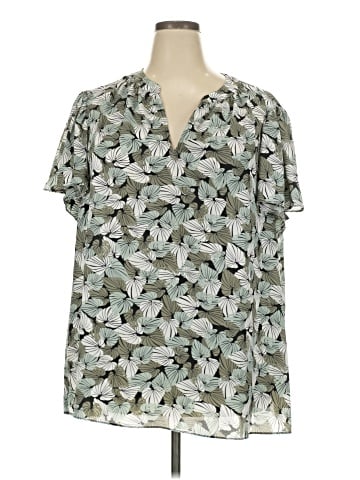 Kasper Short Sleeve Blouse (view 1)