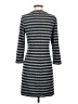 Kenar Stripes Gray Casual Dress Size S - photo 2