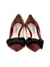 Prada Color Block Burgundy Heels Size EU 38 1/2 - photo 2
