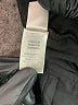 Ecru Solid Black Active Pants Size XL - photo 8