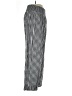 Unbranded 100% Rayon Checkered-gingham Black Casual Pants Size L - photo 4