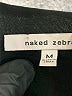 Naked Zebra 100% Polyester Black Tank Top Size M - photo 7