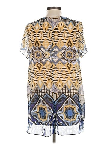 One World Short Sleeve Blouse (view 2)