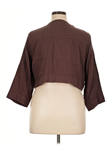 Torrid 3/4 Sleeve Button-Down Shirt (view 2)