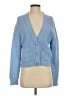 Ganni Blue Cardigan Size S - photo 1