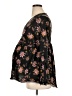 Due Time Maternity Black 3/4 Sleeve Blouse Size XL - photo 5