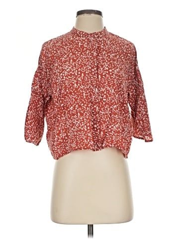 Weekday 3/4 Sleeve Blouse (view 1)