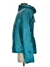 Brooks 100% Polyester Color Block Teal Raincoat Size S - photo 5