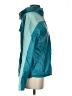 Brooks 100% Polyester Color Block Teal Raincoat Size S - photo 4