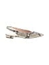 J.Crew 100% Leather Animal Print Ivory Flats Size 10 - photo 1