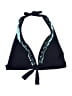 Profile Graphic Blue Swimsuit Top Size 12 - photo 1