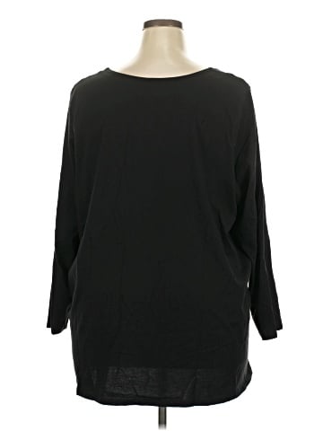 Roaman's 3/4 Sleeve T-Shirt (view 2)