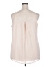 Doublju 100% Polyester Ivory Sleeveless Blouse Size 2X - photo 2