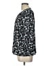 1.State 100% Polyester Black 3/4 Sleeve Blouse Size L - photo 5