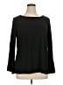 IMAN Black 3/4 Sleeve Top Size XL - photo 1