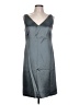 Gap 100% Polyester Gray Cocktail Dress Size 10 - photo 1
