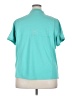Columbia 100% Polyester Teal Short Sleeve Blouse Size 2X - photo 2