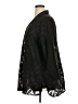 Foxcroft 100% Cotton Black 3/4 Sleeve Button-Down Shirt Size XL (estimated) - photo 5