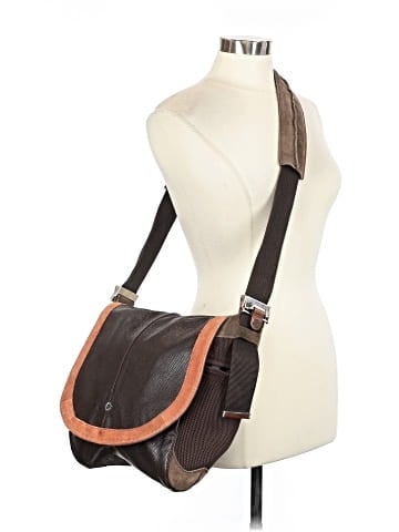 Cole Haan Leather Messenger (view 2)