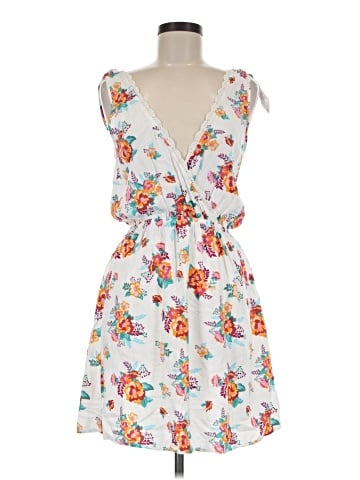 Pink Rose Casual Dress (view 1)