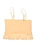 Summer Mae Yellow Swimsuit Top Size L - photo 2