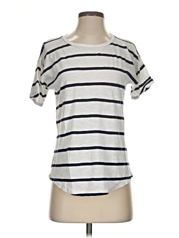 Madewell Whisper Cotton Crewneck Tee in Creston Stripe (view 1)