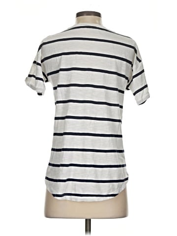 Madewell Whisper Cotton Crewneck Tee in Creston Stripe (view 2)