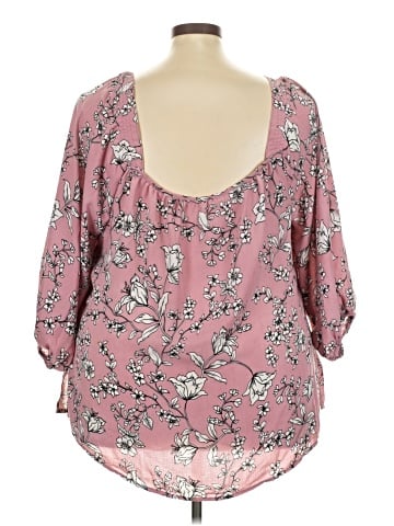 Adrienne Vittadini 3/4 Sleeve Blouse (view 2)