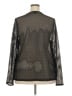 Torrid Metallic Black Long Sleeve Top Size 3X Plus (3) - photo 2