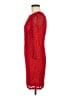 Cache 100% Nylon Red Cocktail Dress Size 2 - photo 5