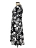 Sushiflower Graphic Black Casual Dress Size L - photo 5
