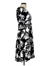 Sushiflower Graphic Black Casual Dress Size L - photo 4
