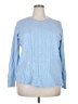Evolution by Cyrus Blue Pullover Sweater Size 2X - photo 1
