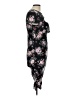 Derek Heart Floral Black Cocktail Dress Size L - photo 4