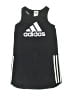 Adidas 100% Cotton Black Active Tank Size 7 - photo 1