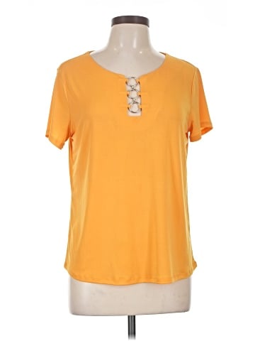 Always Indigo Short Sleeve Top (view 1)