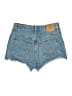 Levi's 100% Cotton Blue Denim Shorts Size 29 waist - photo 2