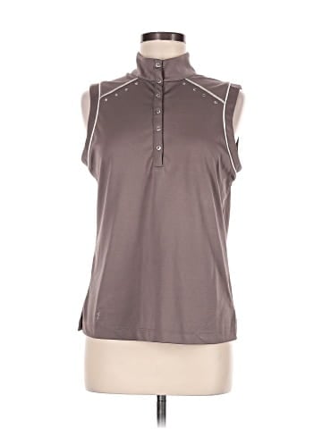 Tail Sleeveless Blouse (view 1)