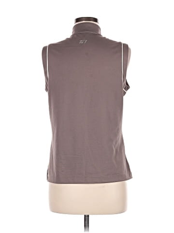 Tail Sleeveless Blouse (view 2)