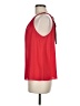 Halogen 100% Polyester Red Sleeveless Blouse Size Med Petite - photo 5
