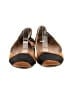 Bamboo Color Block Brown Flats Size 6 1/2 - photo 2
