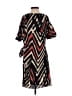 mark. 100% Polyester Print Black Casual Dress Size S - photo 2