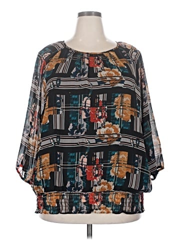 Cj Banks 3/4 Sleeve Blouse (view 1)