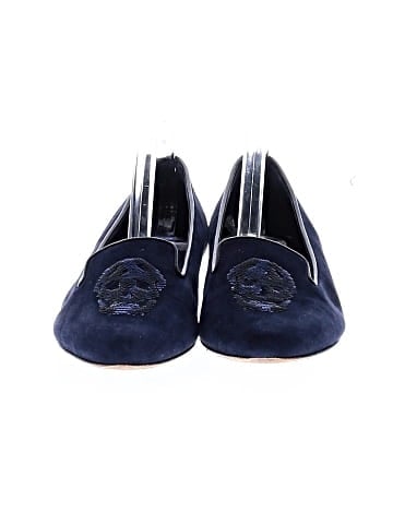 Alexander McQueen Suede Skull Flats (view 2)